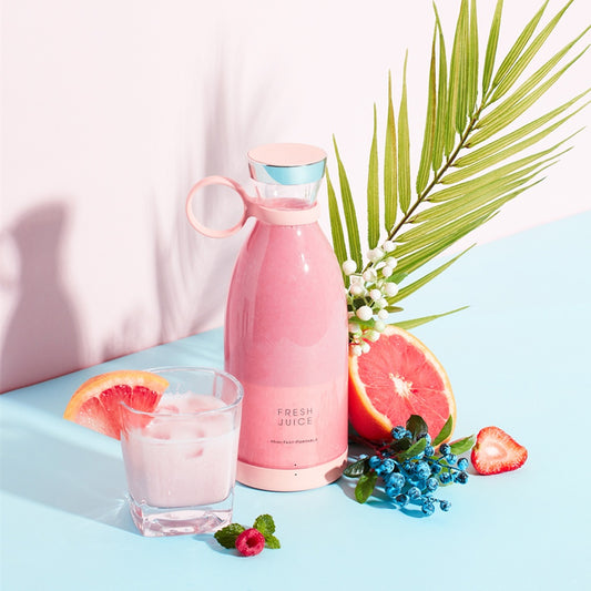 Portable Electric Smoothie Blender – USB Rechargeable
